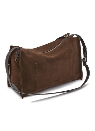 细节 - 点击放大 - JW ANDERSON - Loafer Suede Shoulder Bag