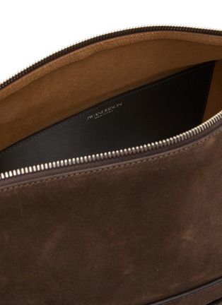 细节 - 点击放大 - JW ANDERSON - Loafer Suede Shoulder Bag