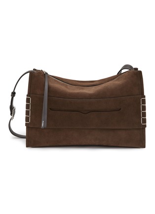 首图 - 点击放大 - JW ANDERSON - Loafer Suede Shoulder Bag