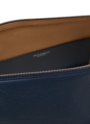 细节 - 点击放大 - JW ANDERSON - Loafer Leather Messenger Shoulder Bag