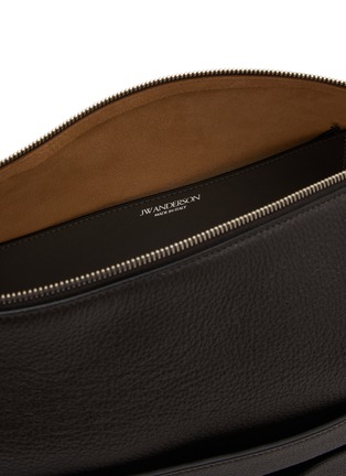细节 - 点击放大 - JW ANDERSON - Loafer Leather Messenger Shoulder Bag