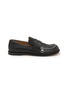 首图 - 点击放大 - JW ANDERSON - Biker Zip Trim Leather Moccasins