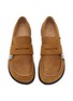 细节 - 点击放大 - JW ANDERSON - Biker Zip Trim Suede Moccasins