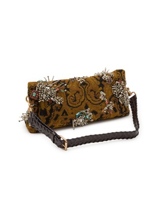 细节 - 点击放大 - DRIES VAN NOTEN - Embroidered Embellished Envelope Bag