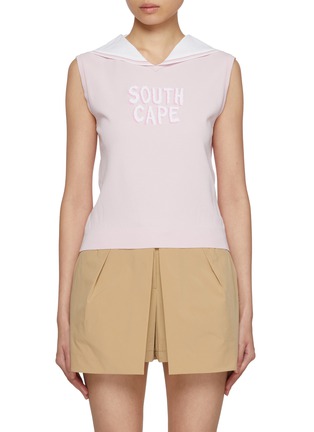 首图 - 点击放大 - SOUTHCAPE - LOGO 水手领背心
