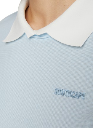  - SOUTHCAPE - 拼接领 POLO 衫