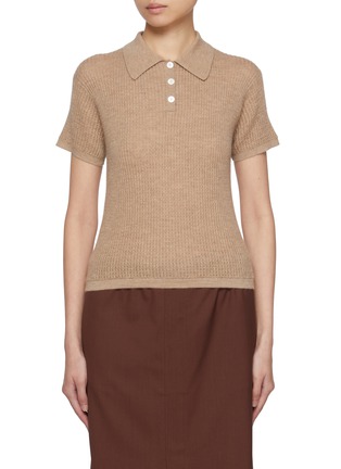 首图 - 点击放大 - GUEST IN RESIDENCE - Shrunken Cashmere Polo Shirt