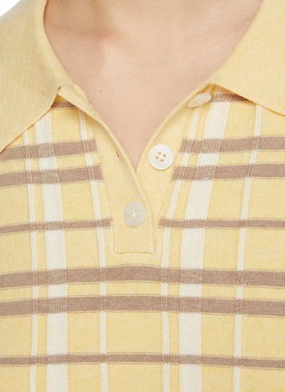  - GUEST IN RESIDENCE - Plaid Polo Dress