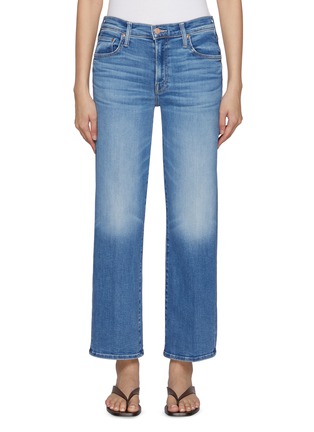 首图 - 点击放大 - MOTHER - The Rambler Zip Ankle Medium Wash Jeans
