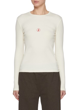 首图 - 点击放大 - JW ANDERSON - LOGO 刺绣长袖上衣