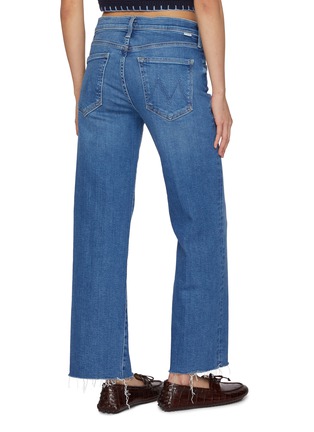 背面 - 点击放大 - MOTHER - The Rambler Zip Ankle Frayed Dark Wash Jeans