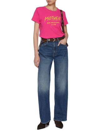 模特儿示范图 - 点击放大 - MOTHER - The Lil Sinful Cotton T-Shirt