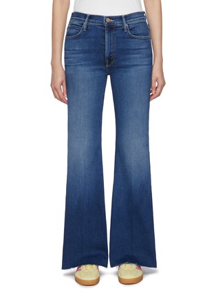 首图 - 点击放大 - MOTHER - Lil' Doozy Frayed Hem Flared Jeans
