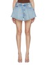首图 - 点击放大 - MOTHER - The Flutter Frayed Hem Denim Shorts
