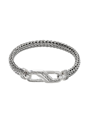 首图 - 点击放大 - JOHN HARDY - Classic Chain Sterling Silver Carabiner Clasp Bracelet — Size UM