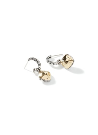 细节 - 点击放大 - JOHN HARDY - JH Essentials Hammered 18K Gold Sterling Silver Drop Earrings