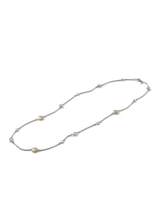 细节 - 点击放大 - JOHN HARDY - Dot Hammered Gold Sterling Silver Necklace — Size 36