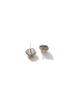 细节 - 点击放大 - JOHN HARDY - JH Essentials Hammered 18K Gold Sterling Silver Stud Earrings