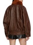 背面 - 点击放大 - R13 - Shearling Collar Leather Flight Jacket