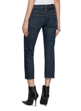 背面 - 点击放大 - R13 - Boy Low Rise Dark Wash Jeans