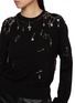  - R13 - Embellished Crewneck Merino Wool Sweater
