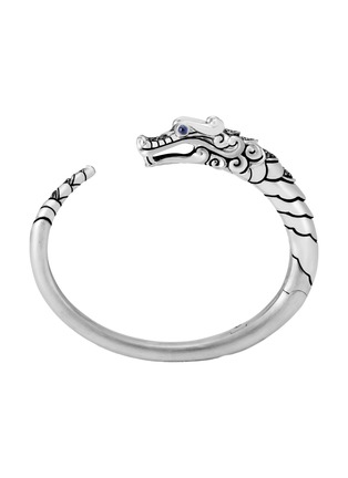 细节 - 点击放大 - JOHN HARDY - Legends Naga Sterling Silver Sapphire Spinel  Kick Cuff — Size M