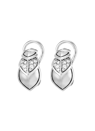 首图 - 点击放大 - JOHN HARDY - Legends Naga Diamond Sterling Silver Earrings