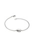 细节 - 点击放大 - JOHN HARDY - Pebble Heart Sterling Silver Diamond Bracelet — Size US