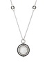 首图 - 点击放大 - JOHN HARDY - Moon Door 18K Gold Sterling Silver Sapphire Mother Of Pearl Pendant Necklace — Size 26-28