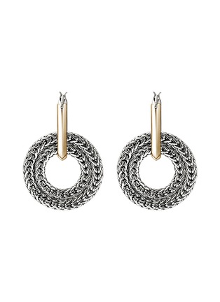 首图 - 点击放大 - JOHN HARDY - Rata 14K Gold Sterling Silver Drop Earrings
