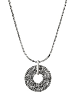 细节 - 点击放大 - JOHN HARDY - Rata 14K Gold Sterling Silver Pendant Necklace — Size 18-20