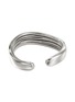 细节 - 点击放大 - JOHN HARDY - Surf Sterling Silver Diamond Hinged Cuff — Size M