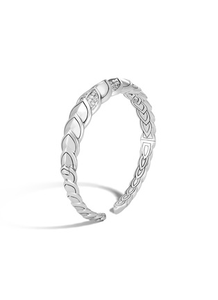 细节 - 点击放大 - JOHN HARDY - Legends Naga Sterling Silver Diamond Flex Cuff — Size M