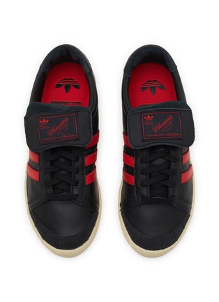 模特儿示范图 - 点击放大 - ADIDAS - x Willy Chavarria Jabbar Low Top Leather Women's Sneakers