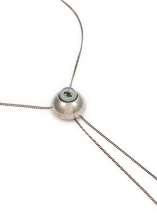 细节 - 点击放大 - LEMAIRE - Cat Eye Rattle Bolo Tie Necklace