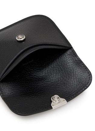细节 - 点击放大 - LEMAIRE - Soft Tab Leather Card Holder