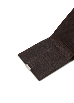 细节 - 点击放大 - LEMAIRE - Soft Tab Bifold Leather Wallet