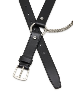 细节 - 点击放大 - ANN DEMEULEMEESTER - Dine Leather Belt