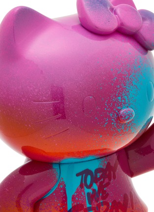 细节 –点击放大 - LEBLON DELIENNE - X NASTY 小号 HELLO KITTY 涂鸦雕塑 — 5