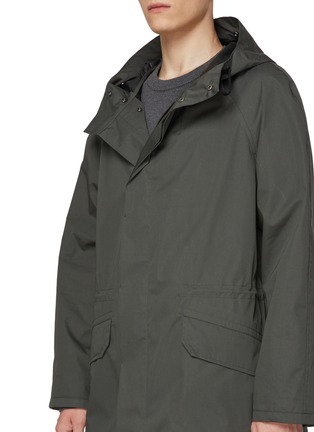  - YVES SALOMON - Rabbit Fox Lining Short Parka Coat