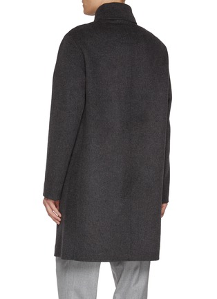 背面 - 点击放大 - YVES SALOMON - Double Sided Wool Cashmere Coat
