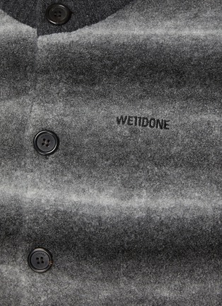  - WE11DONE - 渐变色针织开衫