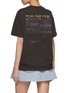 背面 - 点击放大 - WE11DONE - Cassette Tape Chalk Lettering Print Cotton T-Shirt