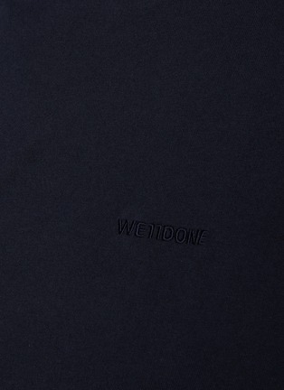  - WE11DONE - 层次拼接上衣