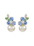 首图 - 点击放大 - JENNIFER BEHR - Vivi 18K Gold Plated Brass Drop Earrings — Bluebell