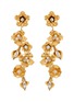 首图 - 点击放大 - JENNIFER BEHR - Vanora 18K Gold Plated Brass Drop Earrings