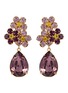 首图 - 点击放大 - JENNIFER BEHR - Lauretta 18K Gold Plated Brass Drop Earrings — Lilac