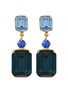 首图 - 点击放大 - JENNIFER BEHR - Justine 18K Gold Plated Brass Drop Earrings — Sapphire