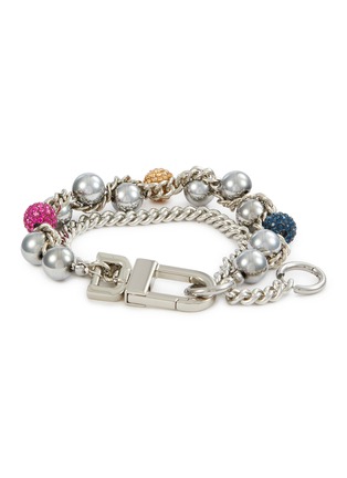 首图 - 点击放大 - KITESY MARTIN STUDIO - Le Serpent Silver Plated Brass Bracelet — Silvered/Multicolour