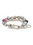 首图 - 点击放大 - KITESY MARTIN STUDIO - Le Serpent Silver Plated Brass Bracelet — Silvered/Multicolour